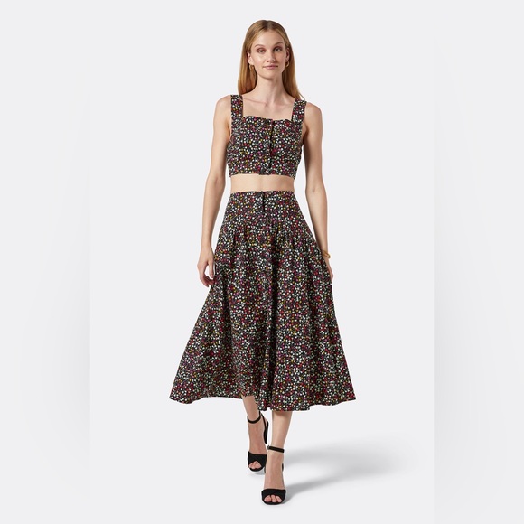 JOIE BRIXERLEY MIDI COTTON SKIRT - Picture 10 of 11